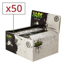 Boite complète de 50 carnets de 50 Filtres cigarettes en Cartons JASS 20mm