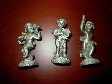 3 Vintage Decorative Pewter
