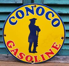 OLD VINTAGE YELLOW CONOCO