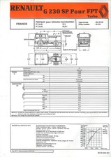RENAULT INCENDIE / G 230 SP