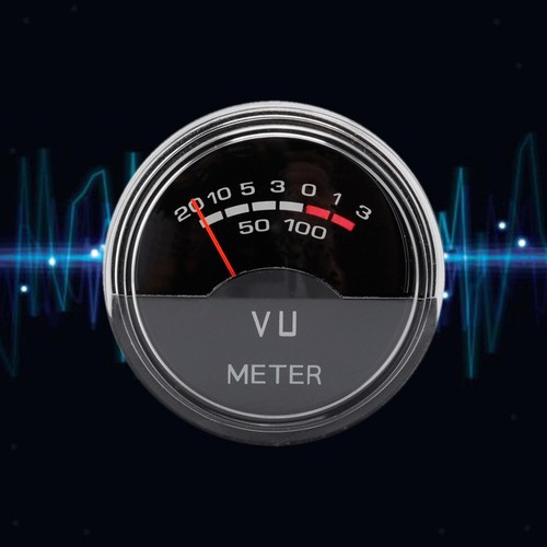 Panneau analogique vu - ac/dc,