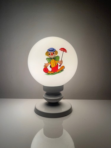 Lampe veilleuse enfant clown