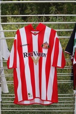 Sunderland Football Shirt Maillot foot 2004 2005 Diadora Size XL