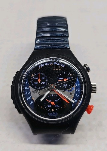 Blue swiss swatch - blue,