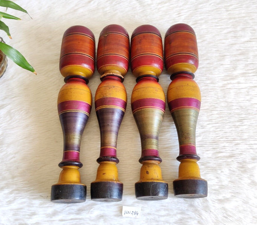 Ancien laqué multicolore - laqué,