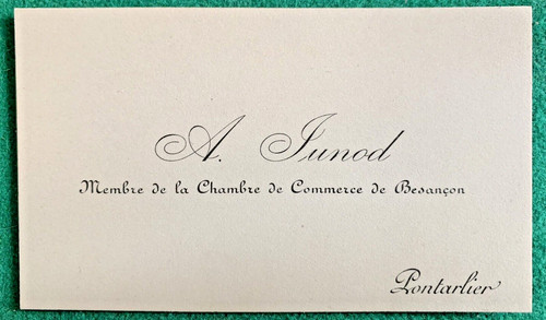 Absinthe junod carte - junod, visite