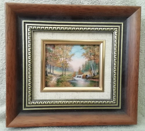Tableau émaux limoges - tableau, sur