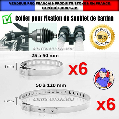 X12 collier soufflet cardan - x12,