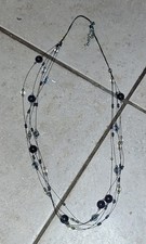 Collier Fin Bleu Longueur