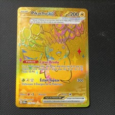 Carte Pokémon Pikachu EX