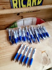 Lot de 5 stylos à bille RICARD bleu (neuf)