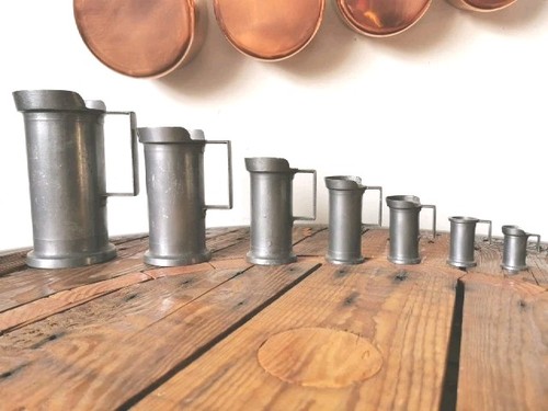 Serie mesures pots en - de,