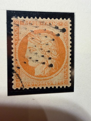 Timbre 40 c orange - 40,