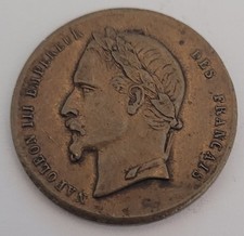 France Jeton Napoléon III Elu