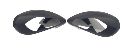 Protection miroir carbone 100 - carbone, 100%
