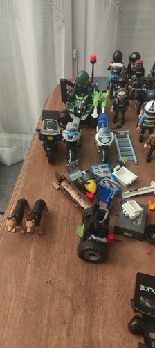 Playmobil policiers lot vrac - policiers,