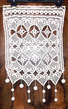 RIDEAU CROCHET ARTISANAT