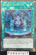 Carte YU-GI-OH! RUNICK FOUNTAIN RA04-EN296 QCSR NEUF