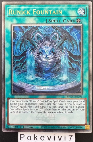 Carte runick - yu-gi-oh!,