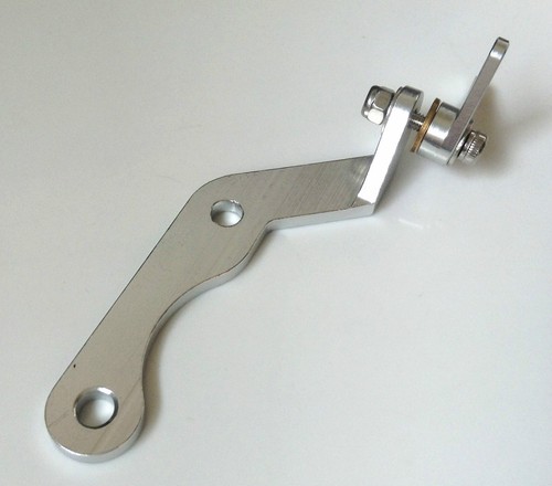 Cnc aluminum throttle assembly - aluminum,