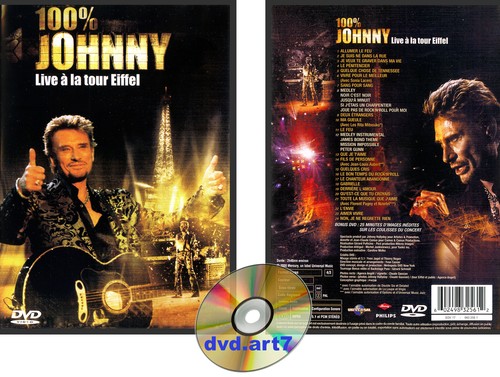 Dvd johnny hallyday 100 - johnny,