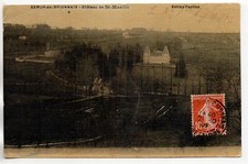 SEMUR EN BRIONNAIS - Saone et Loire - CPA 71 - Chateau de ST MARTIN cp. Toilée 