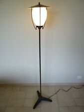 ancien lampadaire JACQUES BINY 1950 french floor light disderot luminalite LITA 