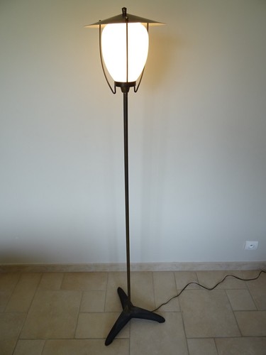 Ancien lampadaire jacques biny - lampadaire,
