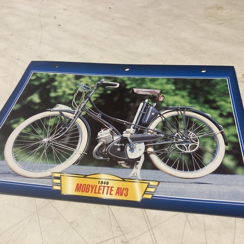 Mobylette av3 1949 fiche carte - 1949,