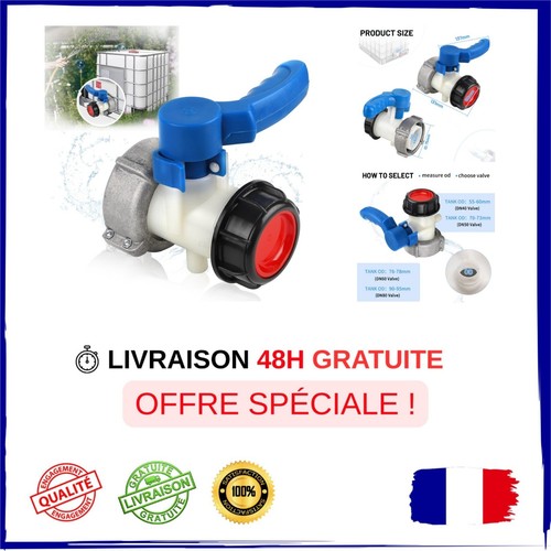 Robinet vidange cuve ibc - de,