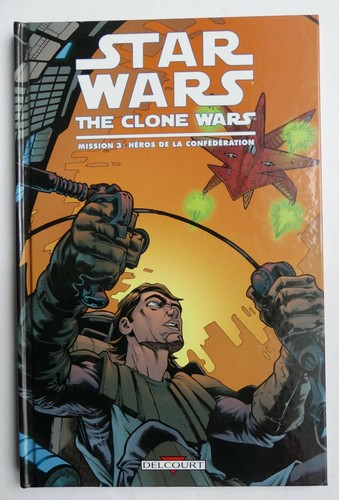 Album star wars the clone - bd,