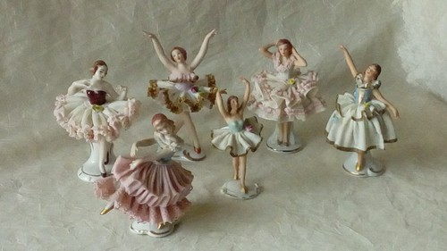 Dresden figurines danseuses - figurines,