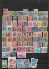 BELGIQUE / BELGIUM /BELGIE 80 TIMBRES ANCIENS OBL/USED
