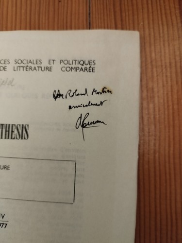 Rare envoi autographe m - rare, de