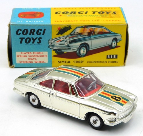 Corgi toys simca 1000 diecast - corgi,
