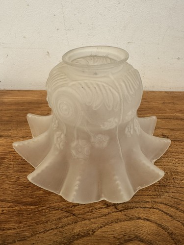 Tulipe ancienne verre - ancienne, en