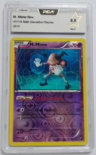 Carte pokemon pca - 9,5, m.mime