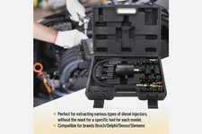 Extracteur d'injecteur diesel pneumatique avec 19 adaptateur 21 pièces