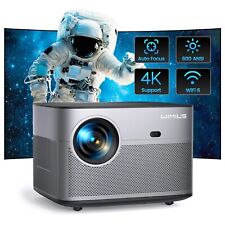 Vidéoprojecteur Wifi-6 Bluetooth Full HD 1080P, 20000 Lumens, 4K Supporté, 300" 