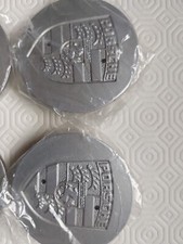 4 Centres de roue pour porsche
