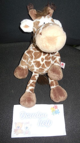 Doudou peluche girafe nici - doudou,