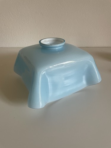 Suspension ancienne opaline - suspension, en
