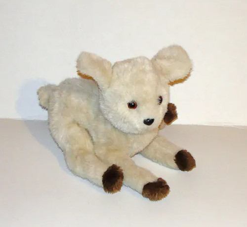 Peluche doudou agneau - peluche,