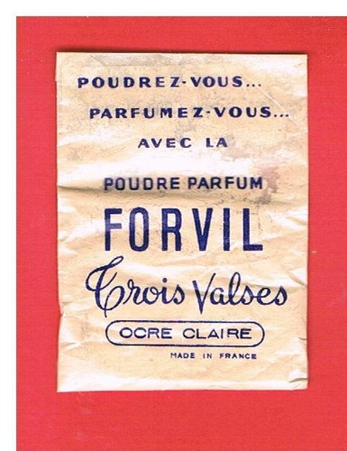 Sachet poudre forvil - -,