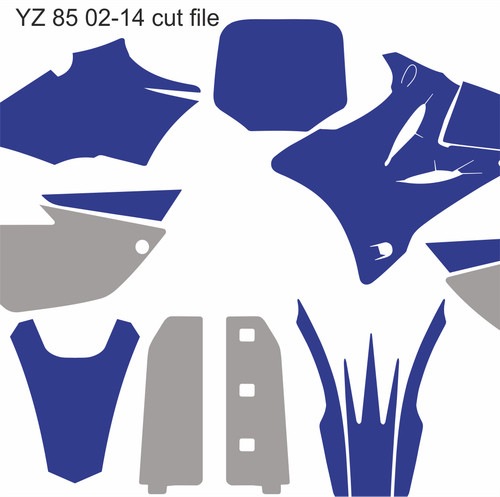 Yamaha motocross vector - yamaha,