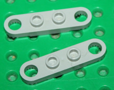 2 x Lego Technic OldGray plate 1x4 ref 4263 Set 7817 8408 8851 8431 8074 8856