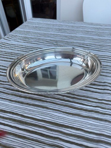 Plat service ovale ancien - service,