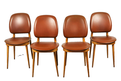 Chaises baumann 1960 - baumann,
