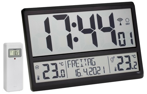 Tfa 4521 horloge - xl, murale