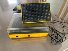 Vintage Platine Tourne Disque  AUDIO SONIC AS 2005 JAUNE